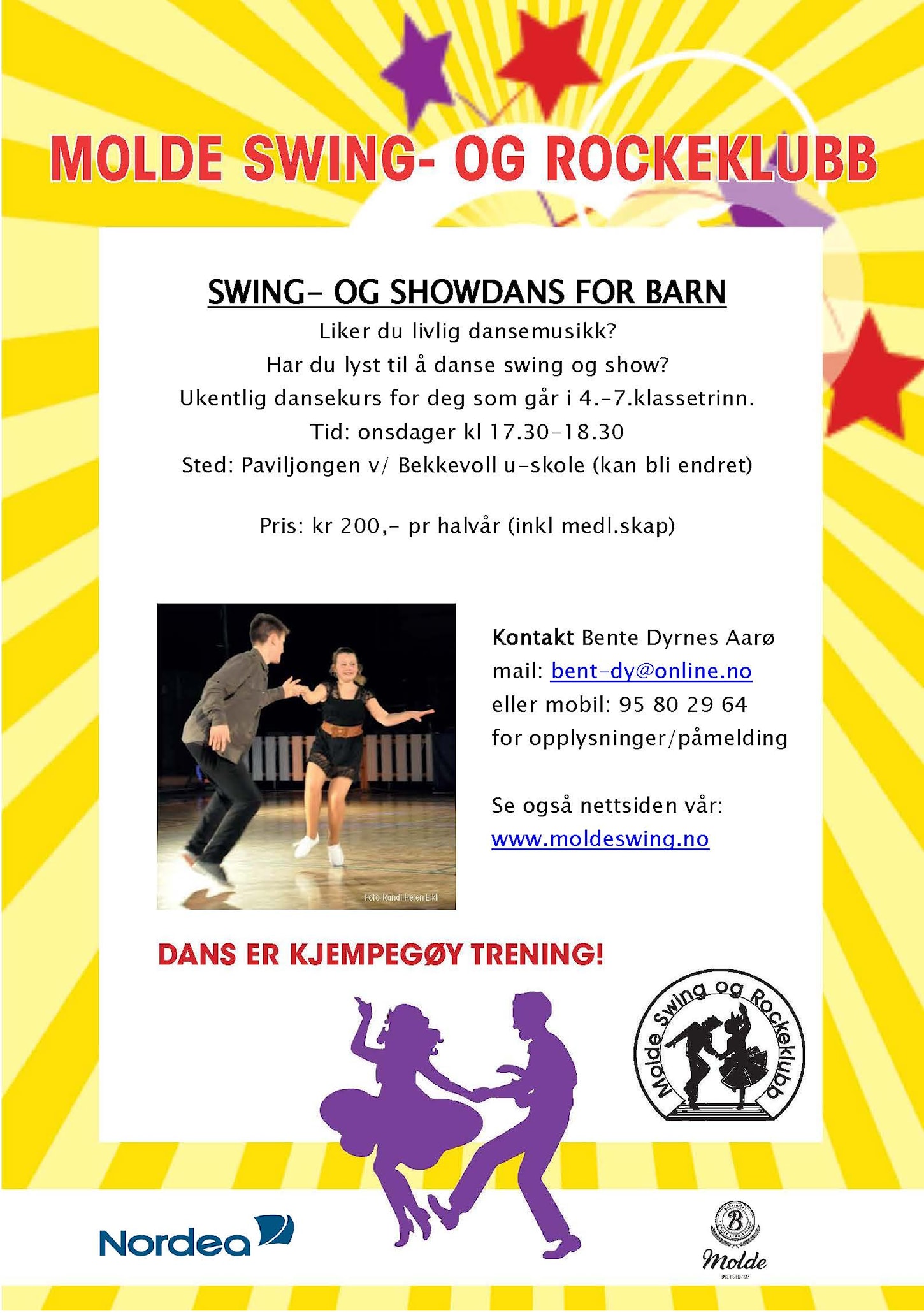 Swing- og Showdans for barn